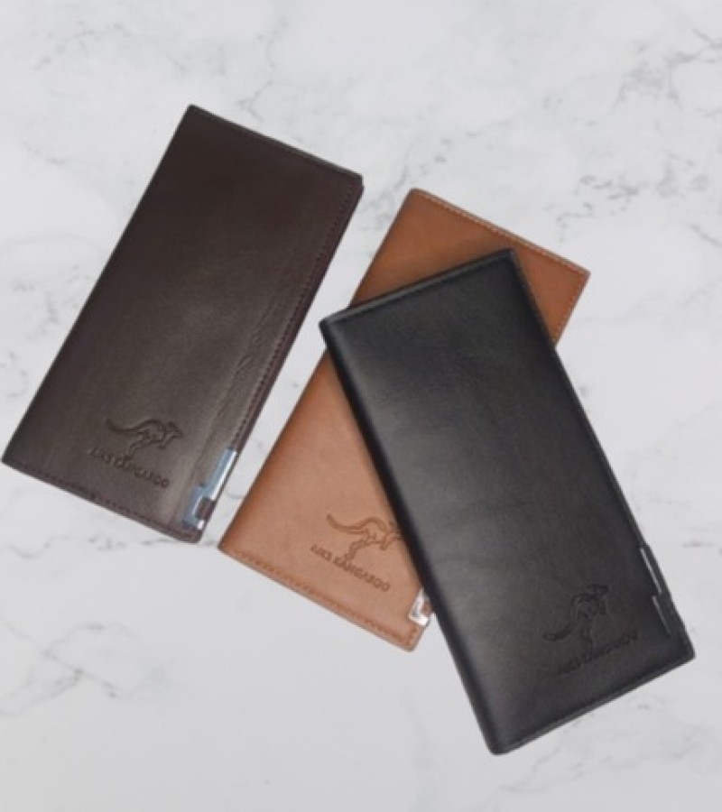 New Trendy SLIM PU Leather Long Mobile Wallet and Cardholder for Men