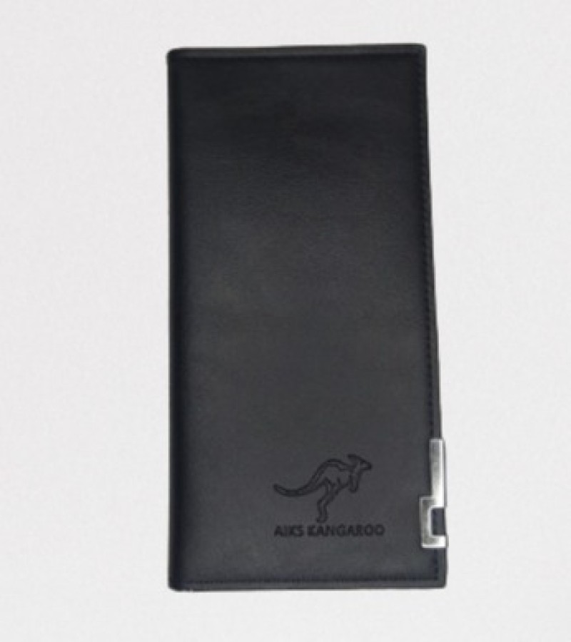 New Trendy SLIM PU Leather Long Mobile Wallet and Cardholder for Men